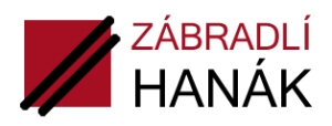 Zábradlí Hanák