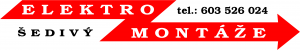 ELEKTROMONTÁŽE ŠEDIVÝ s.r.o.