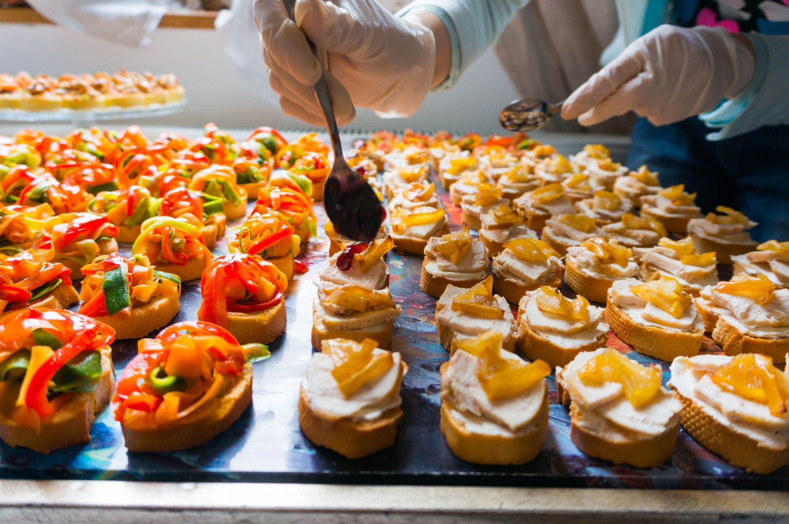 Catering na zahradní rodinnou oslavu, cca 35 osob