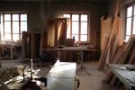 Začištění vnitřní části dřevěných oken - kastlíky, 7 ks