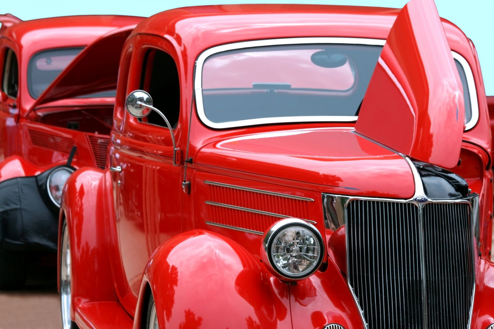 Nové přechromování nárazníků na voze Fiat 124
