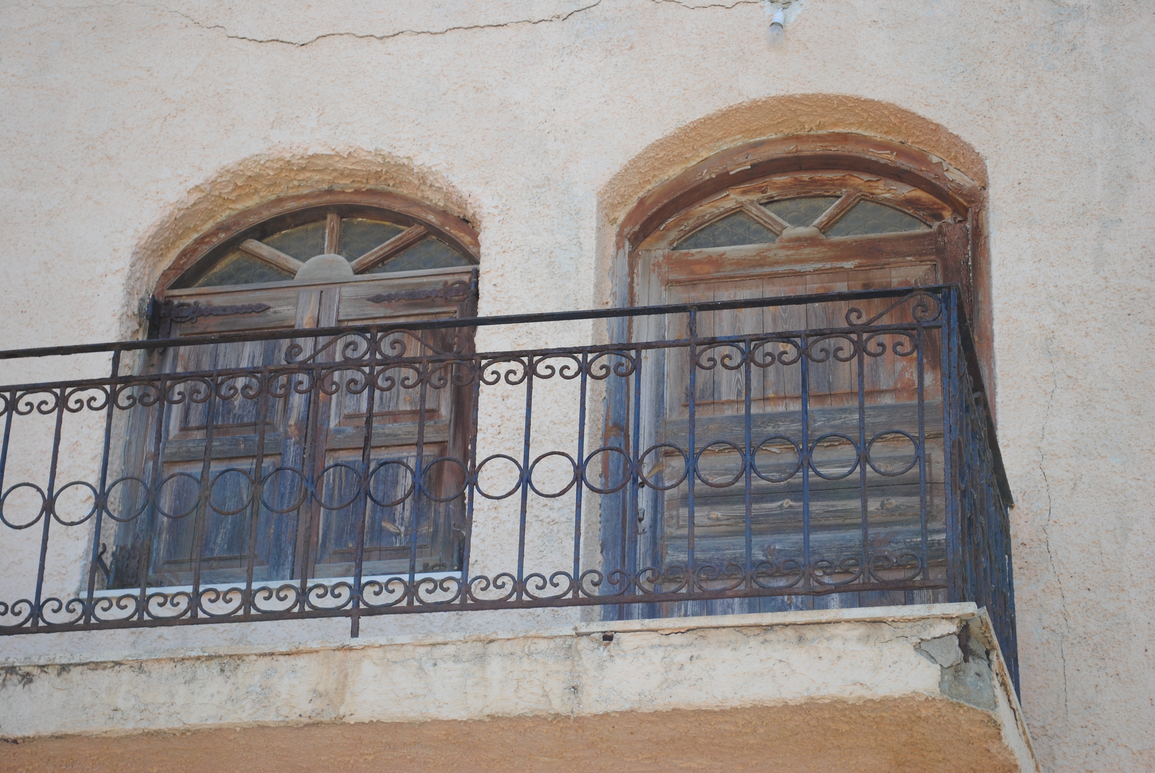 atypické balkonové dveře